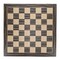 WE Games Deluxe Chess Board, Zebra & Natural Wood 19 in